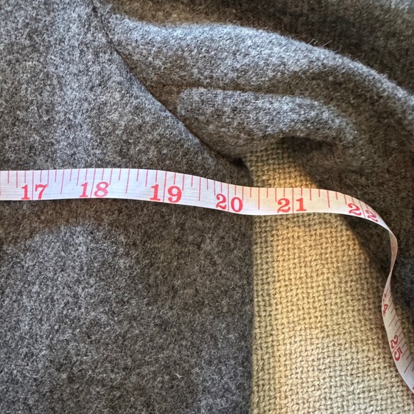 Vintage Sag Harbor Gray Wool Blend Blazer Womens Size 10 Classic - Picture 10 of 12